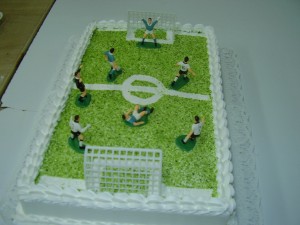Hotel Medena soccer boys cake